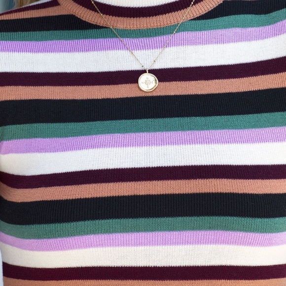 𝐍𝐖𝐓 𝐒𝐌𝐀𝐋𝐋 𝐒𝐓𝐑𝐈𝐏𝐄𝐃 𝐊𝐍𝐈𝐓 𝐌𝐈𝐍𝐈 𝐃𝐑𝐄𝐒𝐒 - Picture 8 of 13